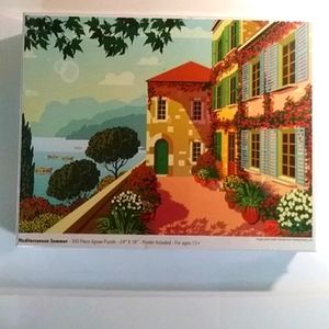 colorcraft puzzles mediterranean summer 300 piece